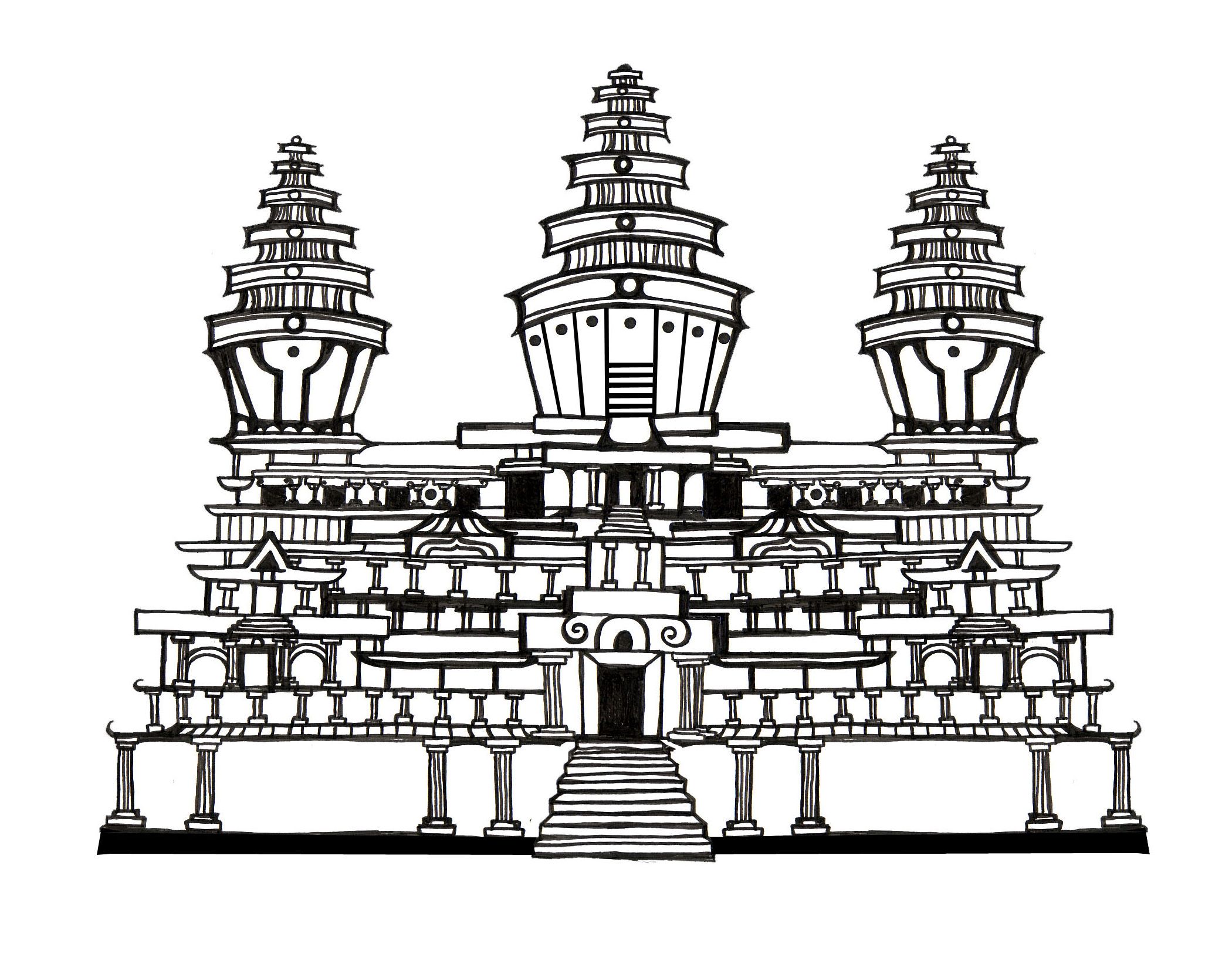 cambodia coloring pages - photo #48
